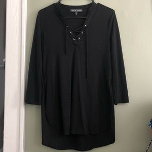 High-Low 3/4 Sleeve Tee